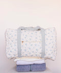 Embroidered Cotton Weekender Tote